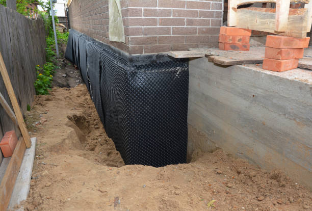 Expert waterproofing evaluation at a Hubertus, WI property